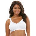 Plus Size Women's 18 Hour Ultimate Lift & Support Wireless Bra 4745 by Playtex in White (Size 38 DDD)