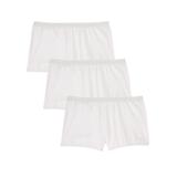 Plus Size Women's Boyshort 3-Pack by Comfort Choice in White Pack (Size 11) Underwear