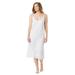 Plus Size Women's Snip-To-Fit Dress Liner by Comfort Choice in White (Size 3X)