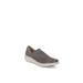 Women's Charlie Slip-on by BZees in Morel Open Knit (Size 7 1/2 M)