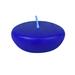 Jeco Inc. Unscented Floating Candle Set Paraffin in Blue | 0.75 H x 2.25 W x 2.25 D in | Wayfair CFZ-036