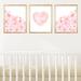 Outside In Art Studio Daisy Flowers & Name Heart Paper Prints Paper in Pink | 14 H x 11 W x 0.0625 D in | Wayfair Daisy Flowers & Heart S3 1114 BL