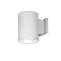 WAC Lighting Tube Architectural LED Outdoor Armed Sconce Metal in White | 7.13 H x 4.88 W x 7.63 D in | Wayfair DS-WS05-F40A-WT