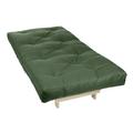 Twin 6" Foam Mattress - Alwyn Home Harding Cold Futon Polyester in Green | 74 H x 38 W 6 D Wayfair 0A3916F525BB40BD95EDE93143C06942