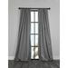 Latitude Run® Belch Ripple Solid Blackout Thermal Rod Pocket Single Curtain Panel Polyester in Gray/Brown | 120 H in | Wayfair