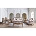 Rosdorf Park Culbreth 6 Piece Velvet Foam Living Room Set Velvet in Gray | 44 H x 90 W x 41.33 D in | Wayfair Living Room Sets