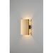 Orren Ellis Guiliaine 1 - Light LED Dimmable Flush Mount in Gray/Brown | 10.75 H x 7.25 W x 2.75 D in | Wayfair FF9301983CC341E89EFA93A2AFAC8196