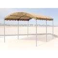 Quick Star - Ersatzdach zu Bogenpergola 3x4m Sand Pavillon Pergola