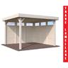 Italfrom © - Gazebo da Giardino in Legno Lamellare d'Abete Nordico - cm 350X350cm - Italfromgiard5