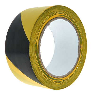 Stairville Warnband schwarz/gelb