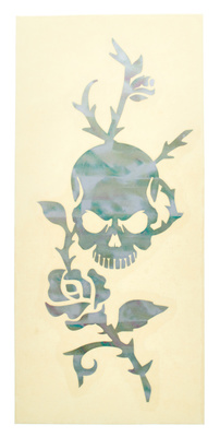 Jockomo Rose & Skull Sticker WP