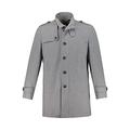 JP 1880 Menswear Big & Tall Plus Size L-8XL Wool Coat Light Grey Melange XXXXX-Large 748585 13-5XL