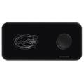 Black Florida Gators 3-in-1 Glass Wireless Charge Pad