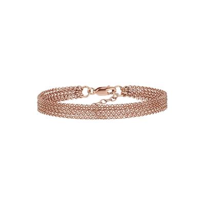 Elli - 5-Lagig Basic Ketten Modern 925 Sterling Silber Armbänder & Armreife 1 ct Damen