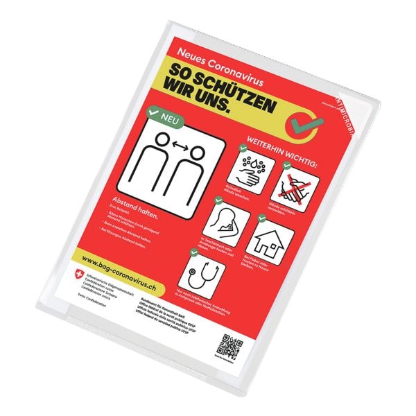 Tarifold Sichthülle »Kang Easy Clic« A4 transparent, 23.2x32.2 cm Image