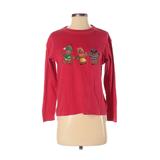 Westbound Long Sleeve T-Shirt: Red Tops - Women's Size P Petite