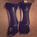 Adidas Other | Adidas Shin Guards Size L | Color: Black/Silver | Size: Large