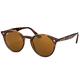 Ray-Ban RB2180 710/73 Tortoise RB2180 Round Sunglasses Lens Category 3 Lens Mirrored Size 49mm