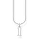 Thomas Sabo Women's 925 Sterling Silver Initial I Necklace 38-45cm Length