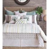 Eastern Accents Azul Para Aqua Reversible Modern & Contemporary Comforter Polyester/Polyfill/Linen | California King Comforter | Wayfair
