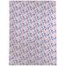 KAVKA DESIGNS Wild Low Pile Carpet Straight Rectangular Chair Mat in Pink/Gray/Blue | 60 W x 144 D in | Wayfair MWOMT-17304-3X5-TEL10617