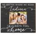 Trinx Feels Like Home Picture Frame, Wood in Black | 11 H x 13 W x 0.5 D in | Wayfair 9E6FB6AC80A54930968968C2BD7FE51C