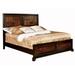 Red Barrel Studio® Adéla Platform Bed Wood in Brown | 54.25 H x 77 W x 90 D in | Wayfair 410AC31EF382485093A2F64750436740