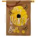 Breeze Decor My Honey Bee Impressions Decorative 2-Sided Polyester 40 x 28 in. House Flag in Brown | 40 H x 28 W in | Wayfair