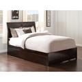 Viv + Rae™ Lampley Full Solid Wood Panel Bed w/ Trundle by Harriet Bee Wood in Brown | 44.25 H x 55.625 W x 82 D in | Wayfair