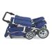 Angeles Surestop Commercial Bye-Bye Multi-Child Stroller, Steel in Blue | 43 H x 33 W x 47 D in | Wayfair AFB6600