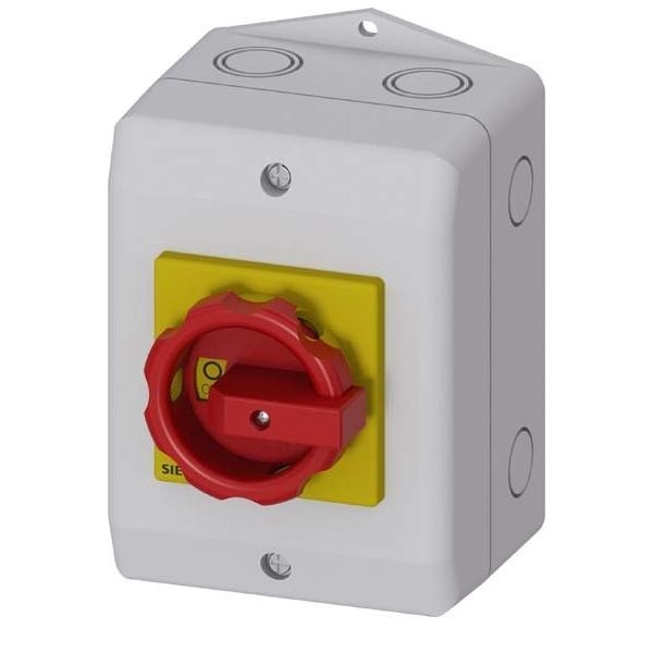 Siemens Dig.Industr. Haupt-/Not-Aus-Schalter 3LD2064-1GP53 3LD20641GP53 Image