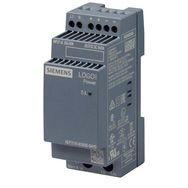 Siemens Dig.Industr. LOGO!POWER 6EP3310-6SB00-0AY0 6EP33106SB000AY0 Image