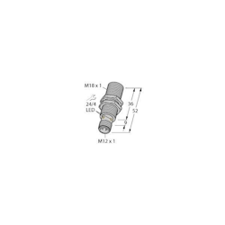 Turck Sensor BI8-M18-AP6X 4615030 Image