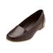Blair Women's Classique® “Sophia” Comfort Slip-Ons - Brown - 8.5