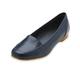 Blair Women's Classique® “Sophia” Comfort Slip-Ons - Blue - 8 - Medium