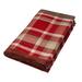 Rosalind Wheeler Viaan Wool Blanket Wool in Red/Brown | 130 W in | Wayfair E7FC206E65FE471A9CF1E2A82F1A8841