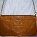 Tory Burch Bags | Authentic Tory Burch Camel Clutch | Color: Tan | Size: Os
