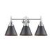 Innovations Lighting Bruno Marashlian Caden 26 Inch 3 Light Bath Vanity Light - 447-3W-PC-M13-BK