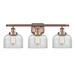 Innovations Lighting Bruno Marashlian Large Bell 26 Inch 3 Light Bath Vanity Light - 916-3W-AC-G72