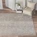 Brown/Gray 102 x 0.03 in Area Rug - Kelly Clarkson Home Cassina Floral Cocoa Natural Indoor Outdoor Area Rug | 102 W x 0.03 D in | Wayfair