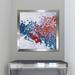 Ivy Bronx Exodus 15:2 He Is My God by Mark Lawrence - Print Plastic/Acrylic in Blue/Gray/Red | 31.5 H x 31.5 W x 1 D in | Wayfair