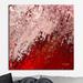 Ivy Bronx Romans 4:8 How God Sees You by Mark Lawrence - Print Canvas in Red | 18 H x 18 W x 1 D in | Wayfair 466B7BEC8426403CB22AEBF6E4BA49B8