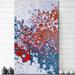 Ivy Bronx Exodus 15:2 He Is My God by Mark Lawrence - Print Canvas/Metal in Red/White | 40 H x 24 W x 1.5 D in | Wayfair