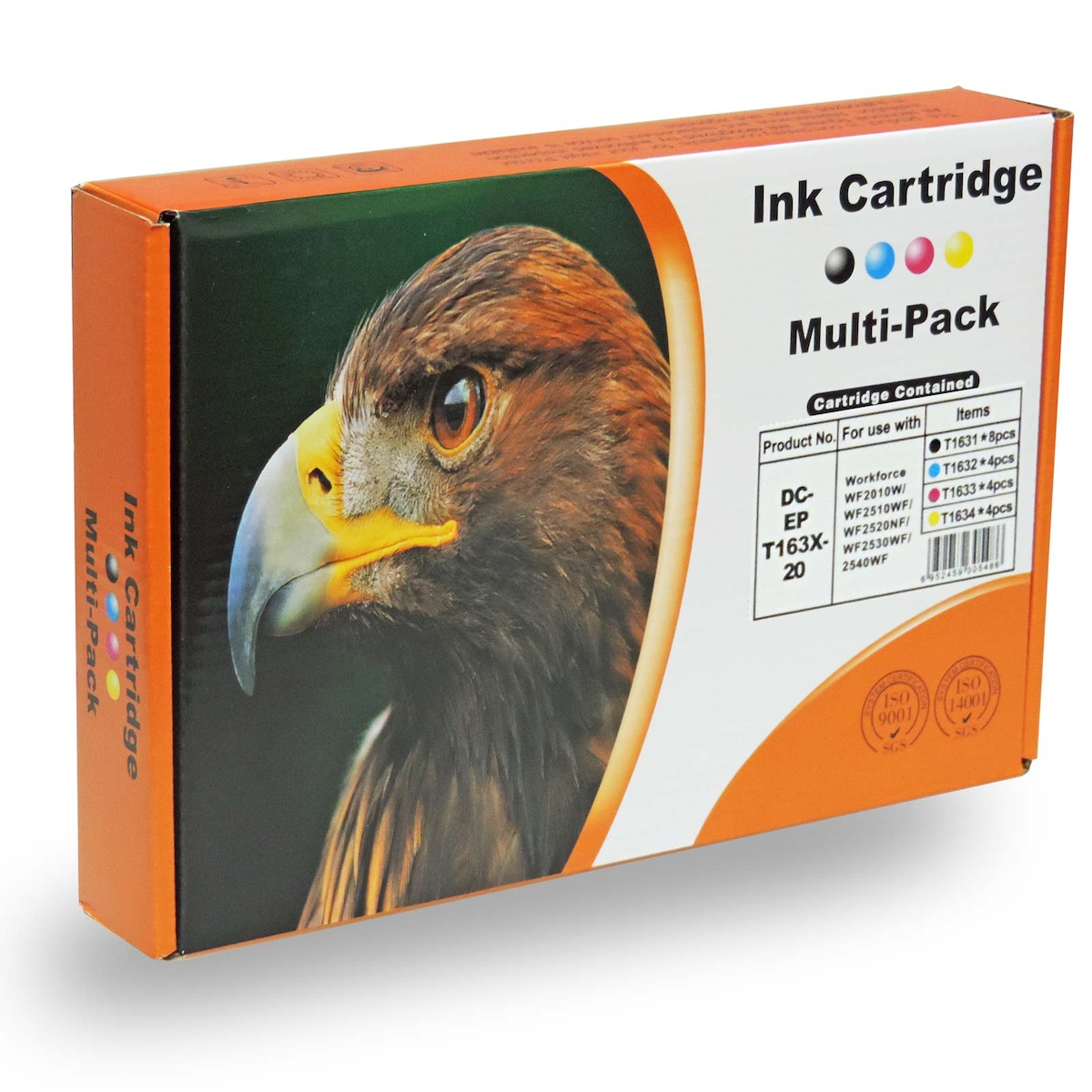 Kompatibel 20er Sparset Epson 16XL, Füller, T1636, C13T16364010 Druckerpatronen Tinte alle Farben im Multipack von D&C Image