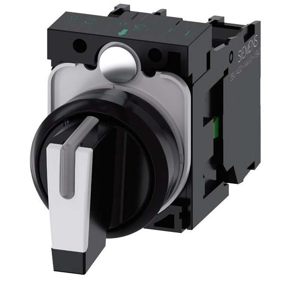 Siemens Dig.Industr. Knebelschalter 3SU1100-2BL60-1NA0 3SU11002BL601NA0 Image