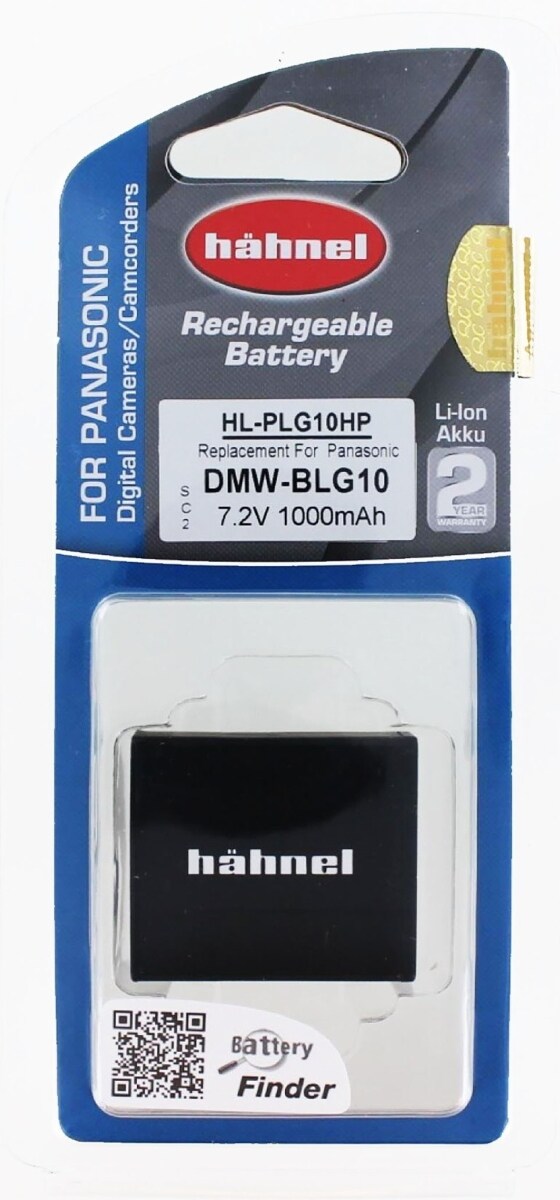 AGI Akku für Panasonic DMW-BLG10E Li-Ion 7,2 Volt 1000 mAh schwarz Image