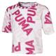 PUMA Mädchen T-Shirt Modern Sports AOP Tee G L weiß