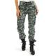 Juicy Trendz® Women Motorcycle Trousers Ladies Motorbike Pants Camo Trouser with Protective Lining