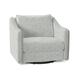 Bernhardt Monterey Swivel Patio Chair w/ Cushions in Gray | 32.5 H x 36 W x 38 D in | Wayfair O4812S_6023-010