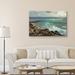 Rosecliff Heights 'Rocky Shore' - Unframed Painting Print on Canvas in White | 24 H x 36 W x 1.5 D in | Wayfair 45E9D23AD256454B9F0467D2509832BF